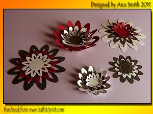 3D Flower Embellishments