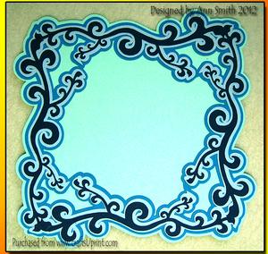 Scrolls Frame and Layers