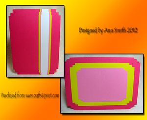 Shaped Corners & Layers Card