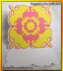 Fancy Square Card or Layers