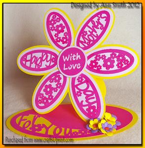 Daisy For You Twisted Easel Mother's Day Card //