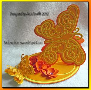 Butterfly Easel Card / /