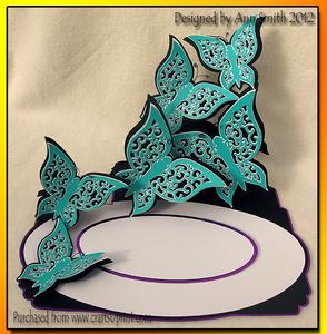 Butterfly Stack Triple Easel Card - / /