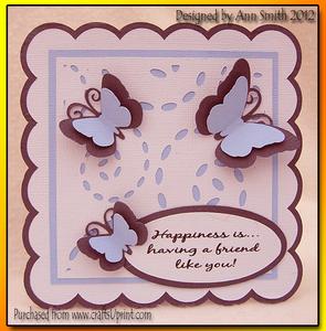 Flutterby Trails Card - / /