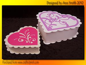 Scallop Heart Box