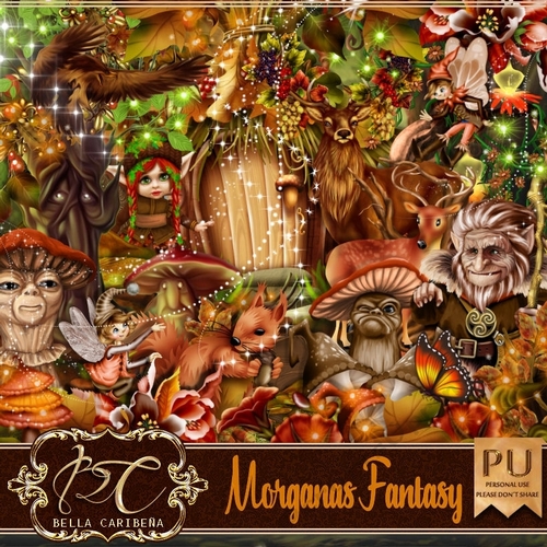 Morganas Fantasy, kit from Bella Caribena 