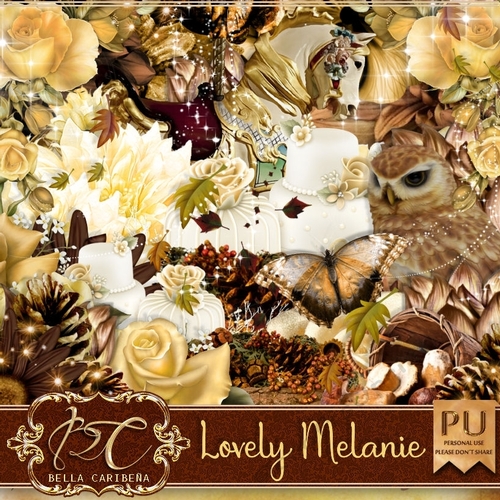 Lovely Melanie, kit from Bella Caribena 