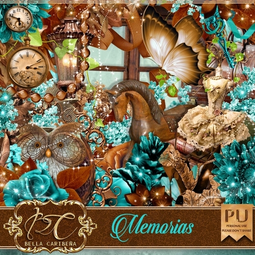 Memorias, kit from Bella Caribena 