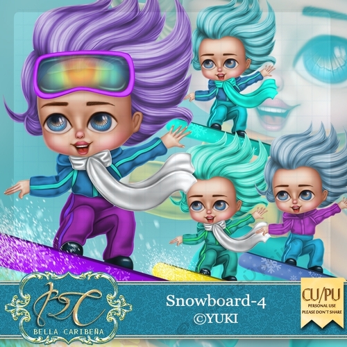 Snowboard 4, from Bella Caribena