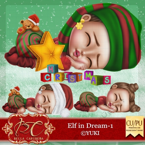 Elf In Dream 1, CU/PU from Bella Caribena 