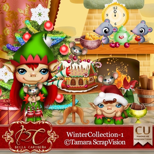 Winter Collection 1, CU/PU from Bella Caribena 