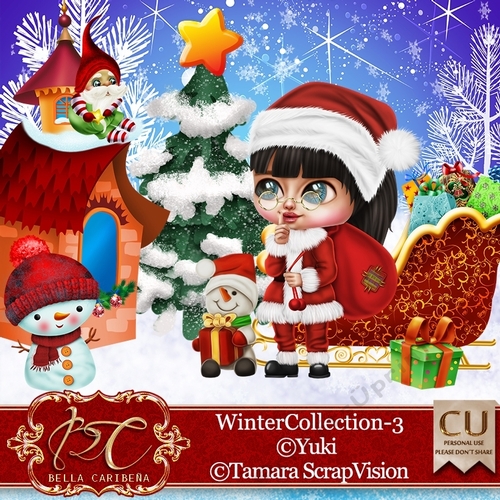Winter Collection 3, CU/PU from Bella Caribena 