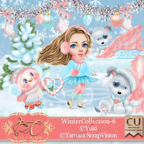 Winter Collection 6, CU/PU from Bella Caribena 