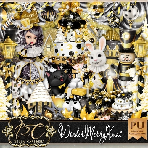 WonderMerry Xmas, kit from Bella Caribena 