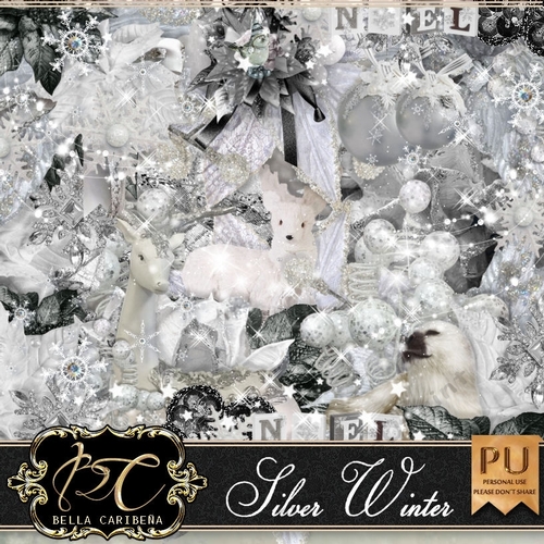 Silver Moments, kit from Bella Caribena 