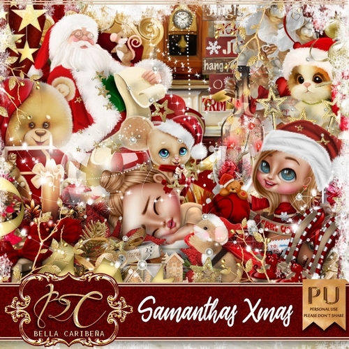 Samanthas Xmas, kit from Bella Caribena 