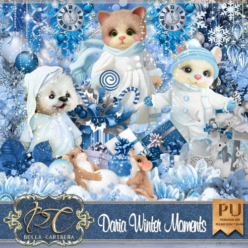 Daria Winter Moments, kit from Bella Caribena 