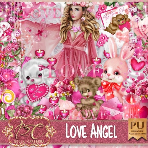 Love Angel, kit from Bella Caribena 