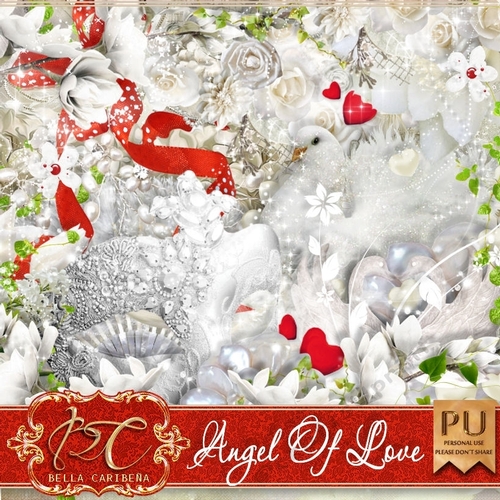 Angel of Love,  kit from Bella Caribena 
