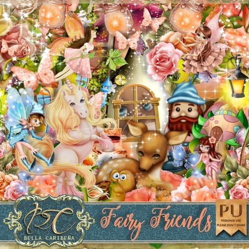Fairy Friends, kit from Bella Caribena 