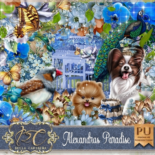 Alexandras Paradise, kit from Bella Caribena 