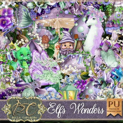 Elfs Wonders, kit from Bella Caribena