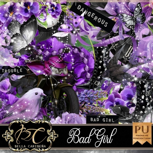 Bad Girl, kit from Bella Caribena 