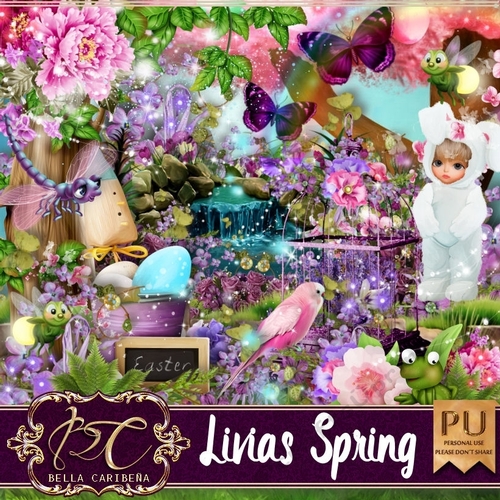 Livias Spring, kit from Bella Caribena 