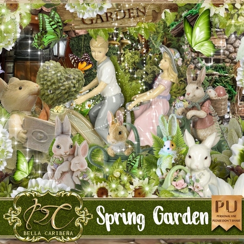 Spring Garden, kit from Bella Caribena 