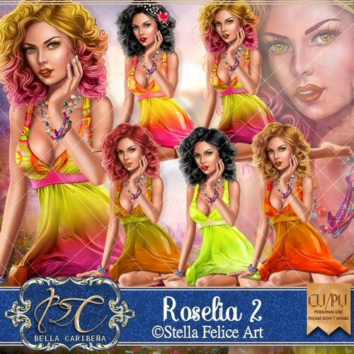 Roselia2, CU/PU from Bella Caribena 