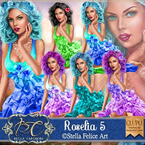 Roselia 5, CU/PU from Bella Caribena 