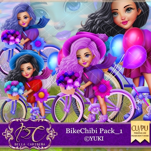 Biki  Chibi Pack 1, from Bella Caribena 