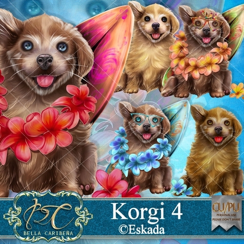 Korgi 4, CU/PU Pk from Bella Caribena 