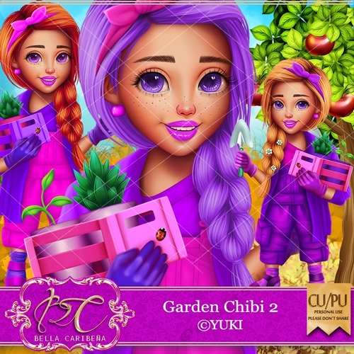Garden Chibi 2, CU/PU from Bella Caribena  