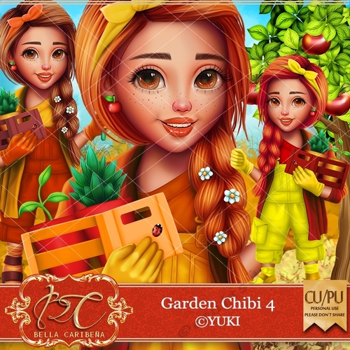 Garden Chibi 4 , CU/PU from Bella Caribena  