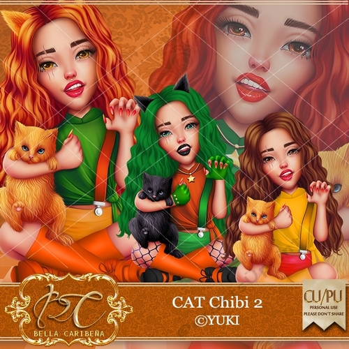 Cat Girl 2 , CU/PU from Bella Caribena  