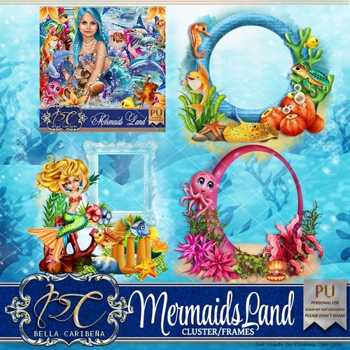 Mermaids Land CF8 from Bella Caribena 