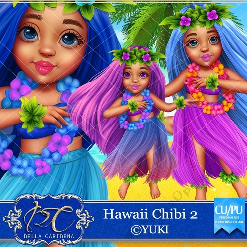 Hawaii Chibi 2, from Bella Caribena 