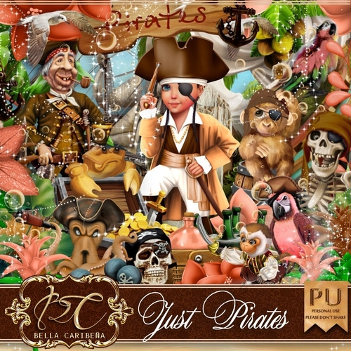 Just Pirates, kit from Bella Caribena 