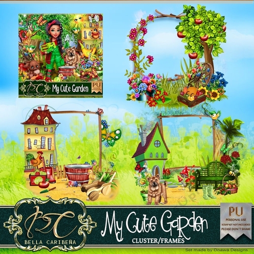My Cute Garden CF8,  from Bella Caribena 