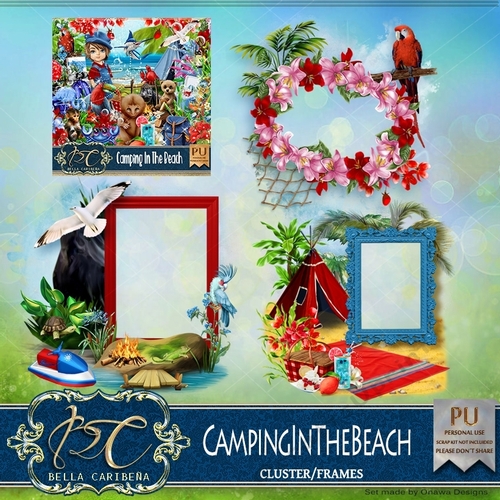 Camping In The Beach CF 8, from Bella Caribena