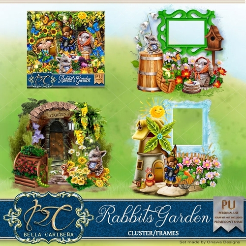Rabbits Garden CF8, from Bella Caribena 