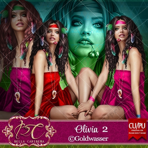 Olivia 2, CU/PU pk, from Bella Caribena 