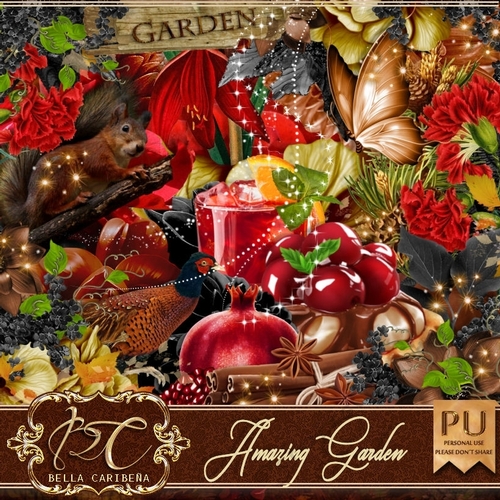 Amazing Garden, kit from Bella Caribena 