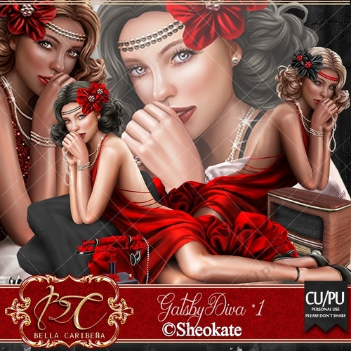 Gatsby Diva CU/PU Pkg 1, from Bella Caribena 