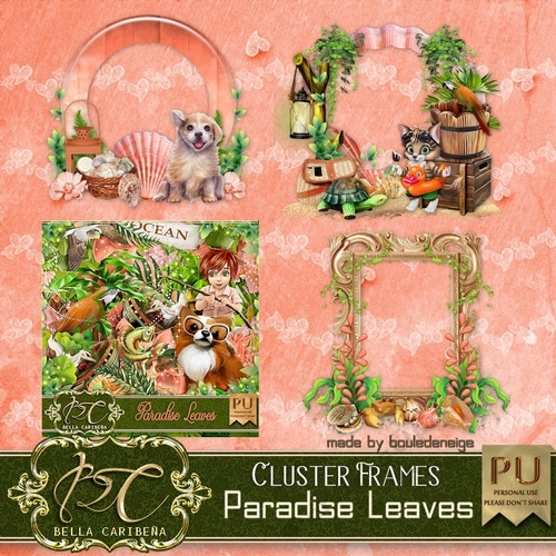 Paradise Leaves CF4, from Bella Caribena 