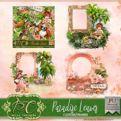 Paradise Leaves CF8, from Bella Caribena 