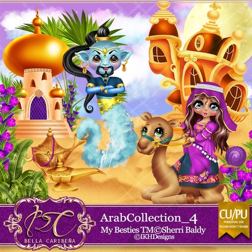 CU/PU Arab Coll 4 from Bella Caribena 