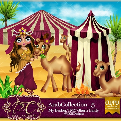 CU/PU Arab Coll 5 from Bella Caribena 