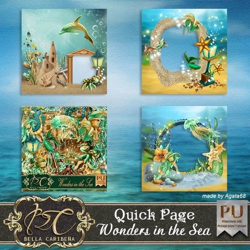 Wonders In The Sea QP6, from Bella Caribena 